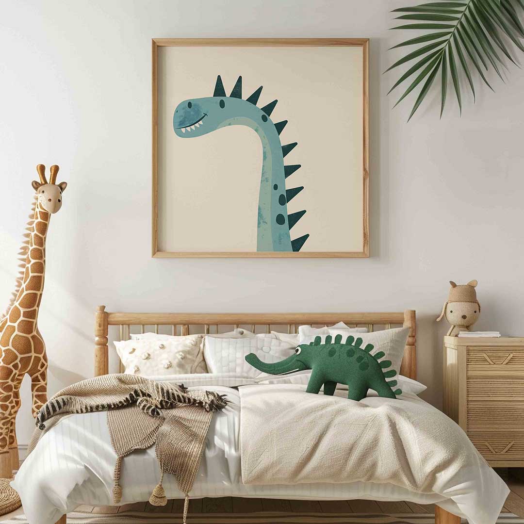 Dinosaurus met stekels Poster