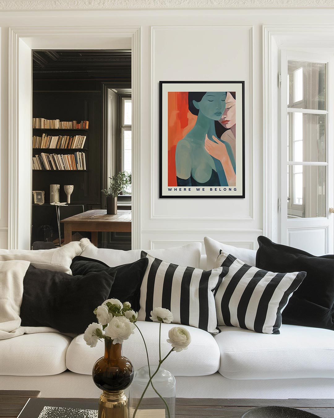 Intieme figuren Kunstwerk
