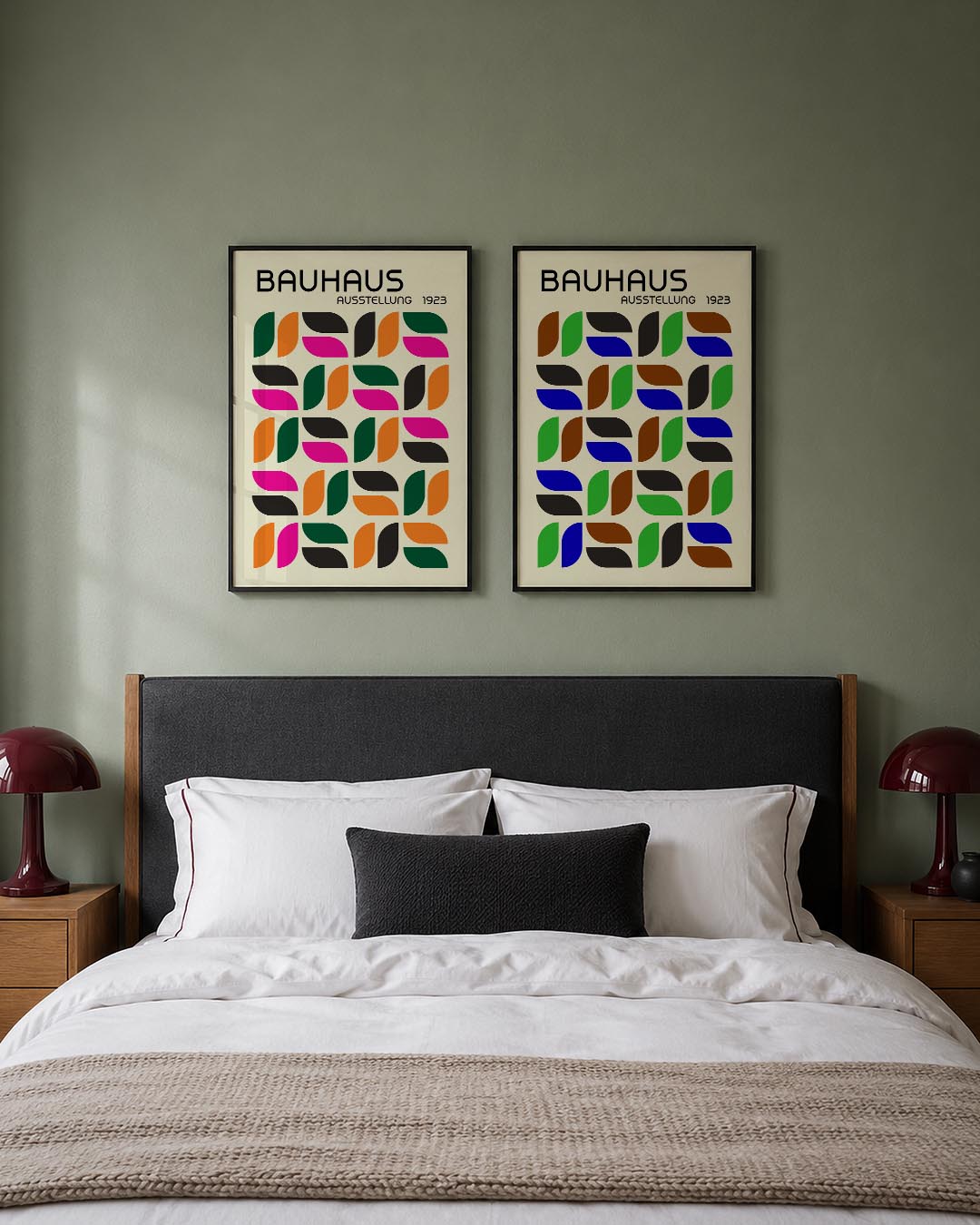 Vorm en kleurenspel Posterset