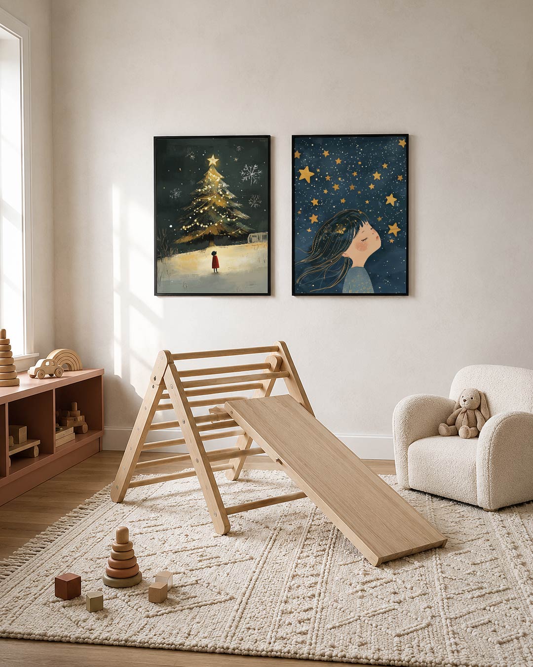 Licht en schaduw Posterset