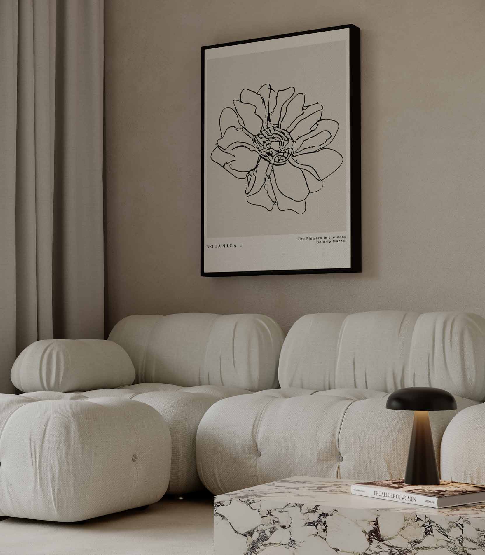 Botanica I Kunstwerk-canvas-dibond-plexiglas-wanddecoratie-WallArtistic
