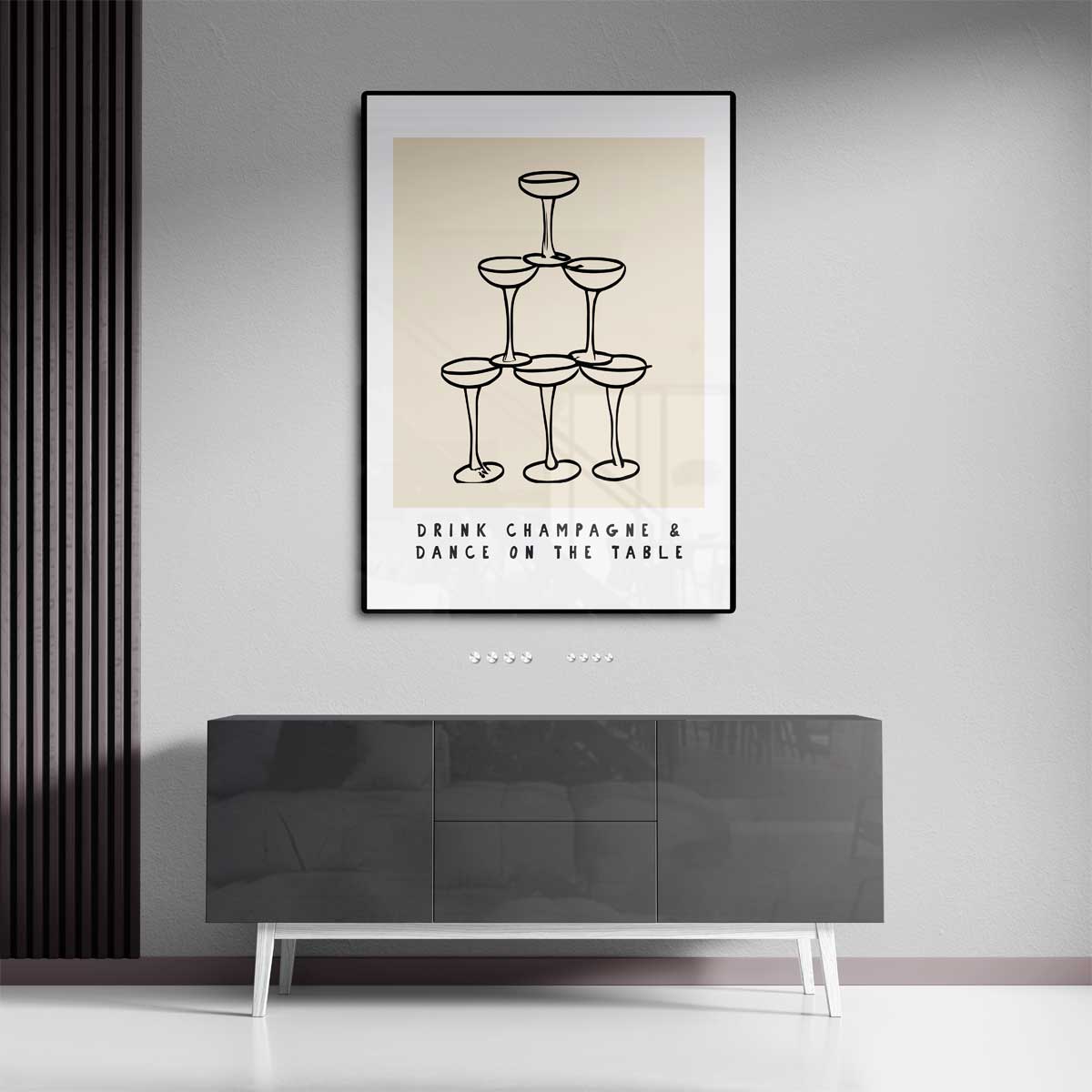 Leef in Stijl Poster