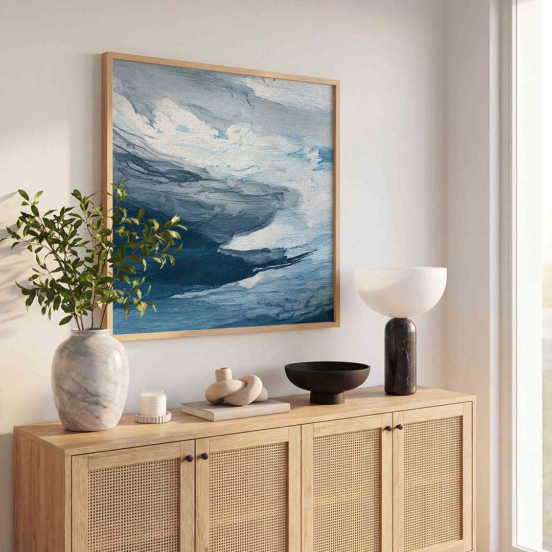 Abstracte wolken Poster
