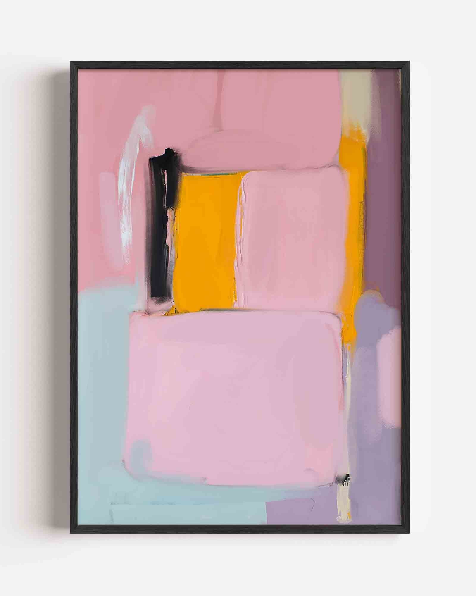 Abstracte vormen Poster