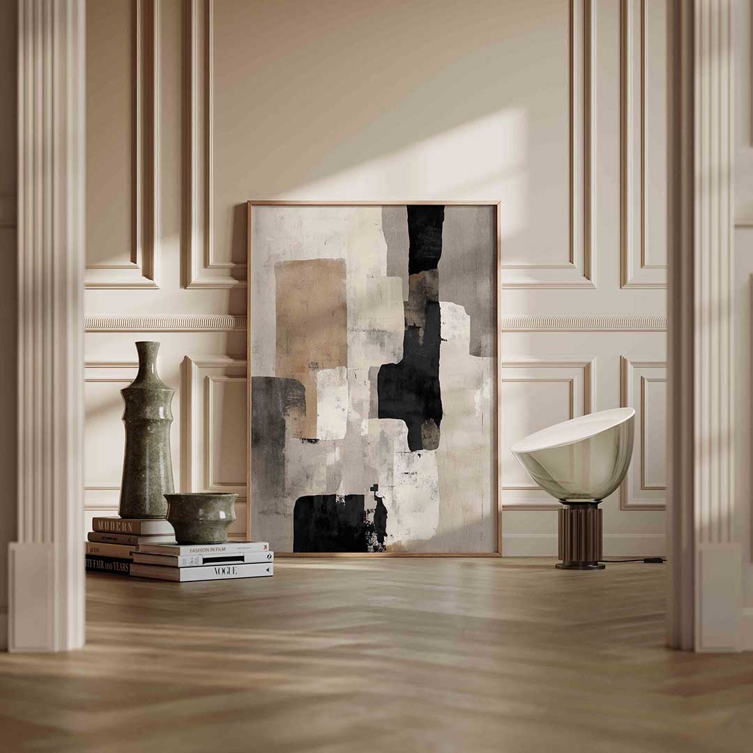 Abstracte vormen Poster