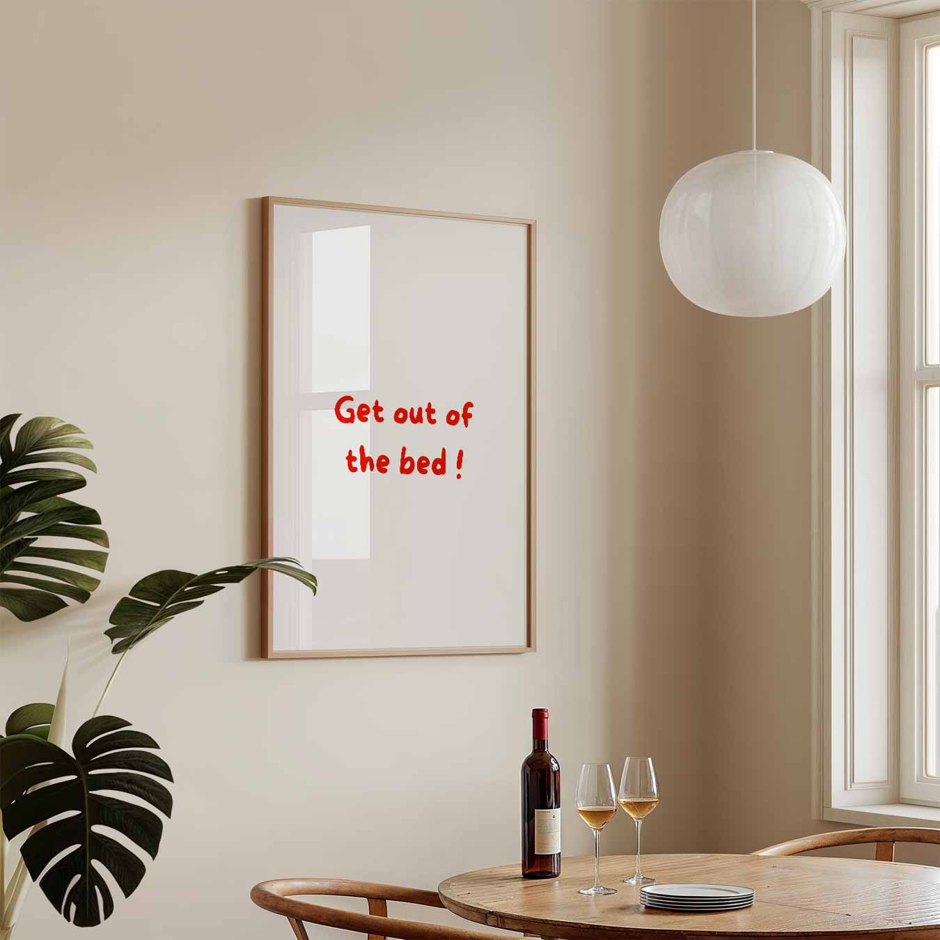 Motiverende Ochtendposter-WallArtistic