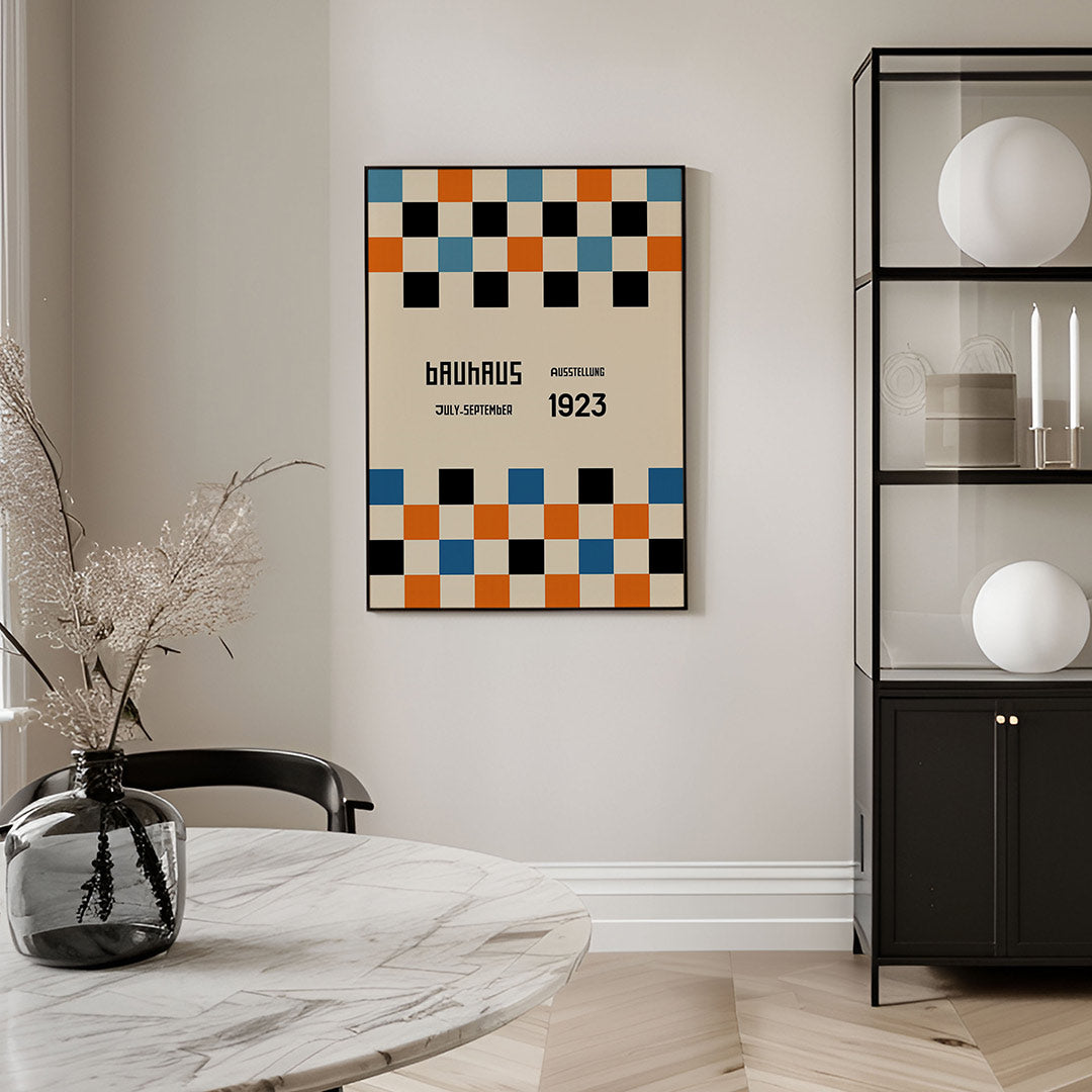 Vorm en kleurvlakken Poster