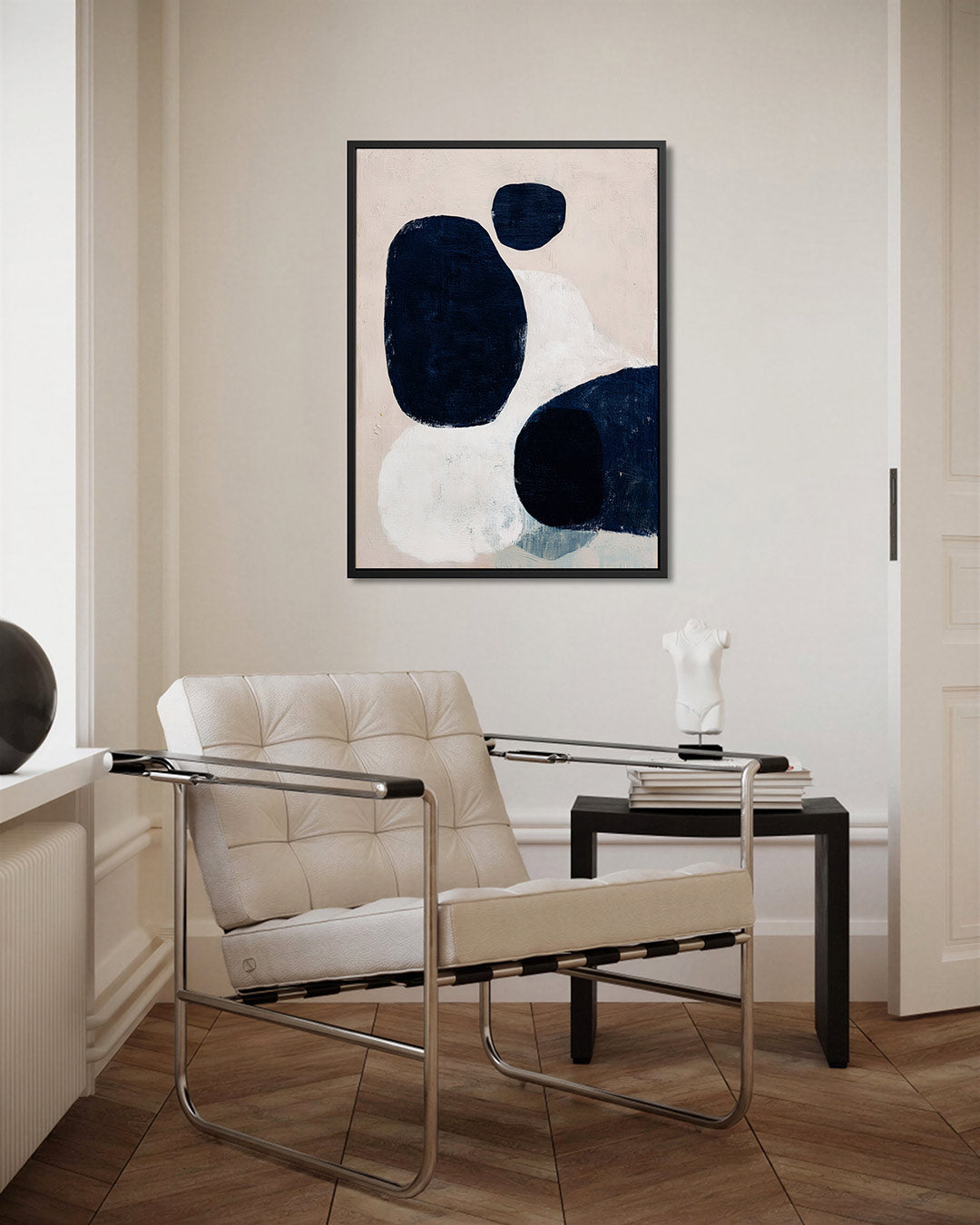Organische vormen compositie Kunstwerk