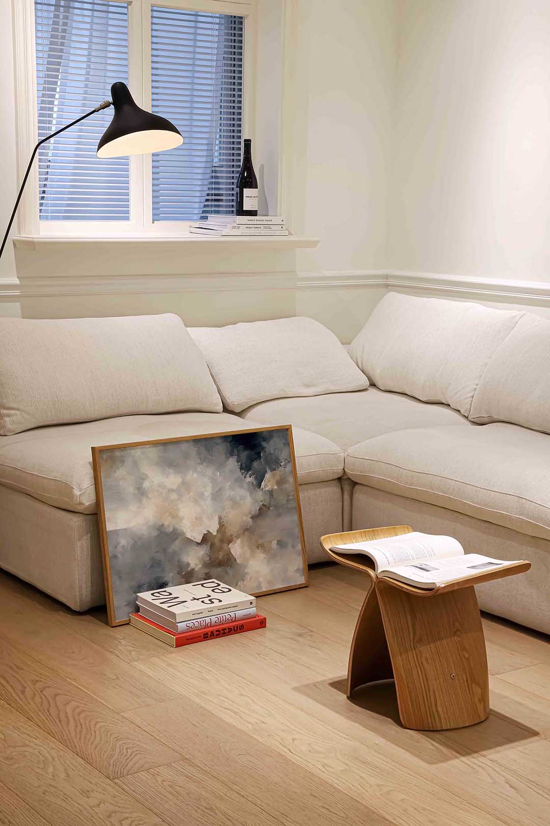 Abstracte wolken Poster