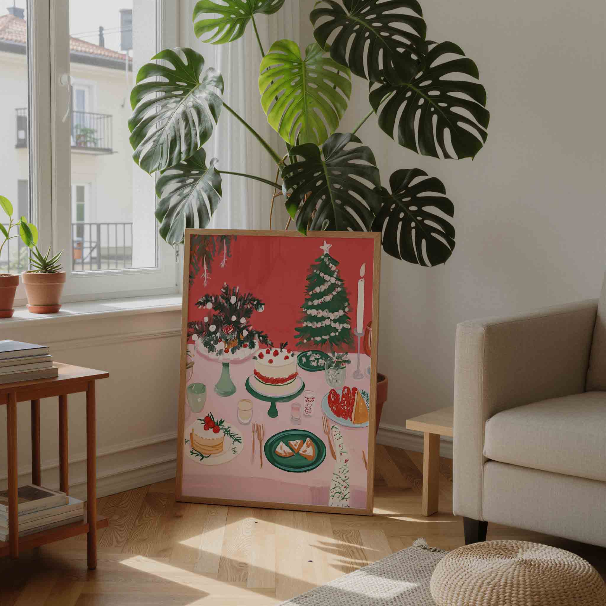 Feestelijke tafel Poster
