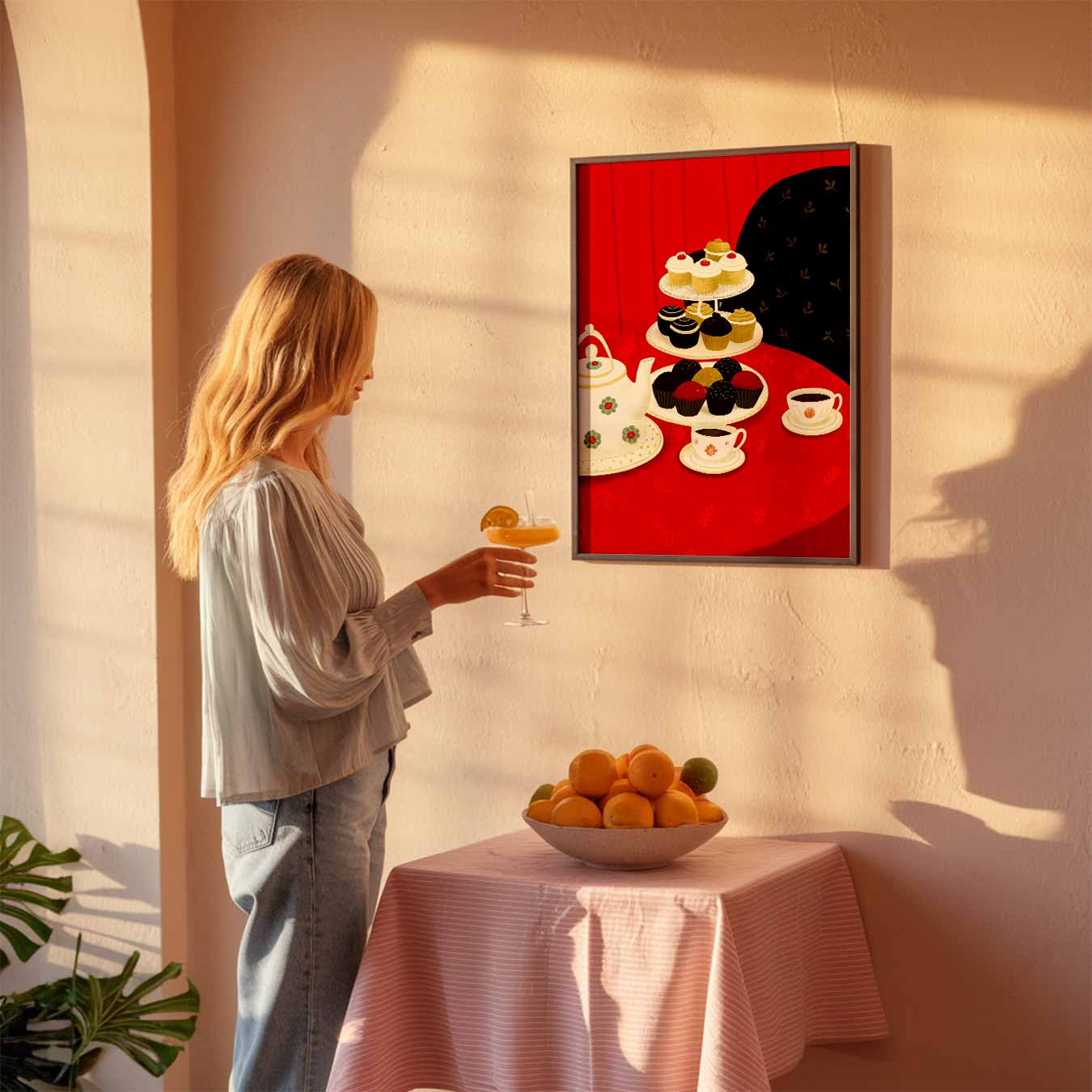 High Tea Verwennerij Poster-WallArtistic