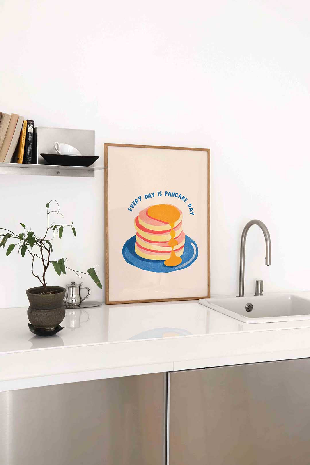 Pannenkoeken met siroop Poster