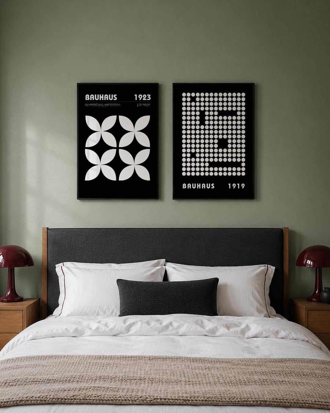 Vorm en contrast Posterset