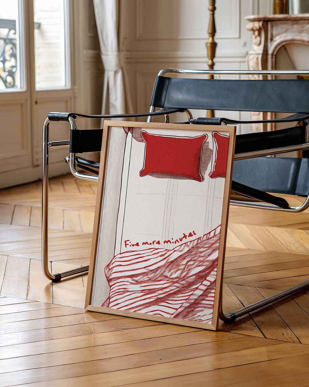 Slaapkamer Inspiratie Poster-WallArtistic
