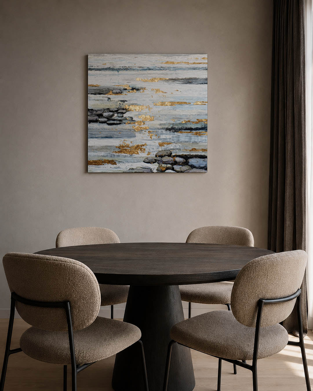 Gelaagde texturen Kunstwerk