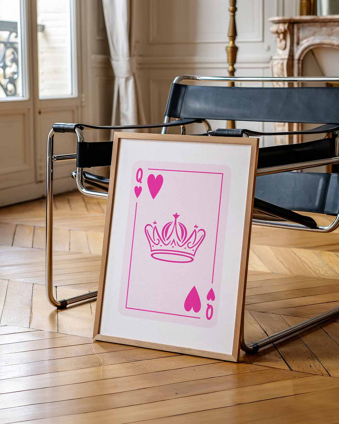 Koningin van Harten Poster-WallArtistic