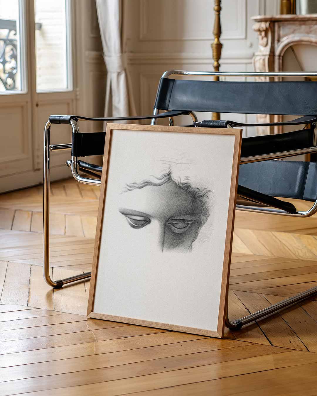 Elegante Schets van Mysterie Poster-WallArtistic