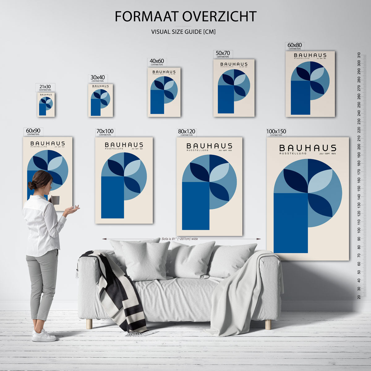 Vorm en balans Poster