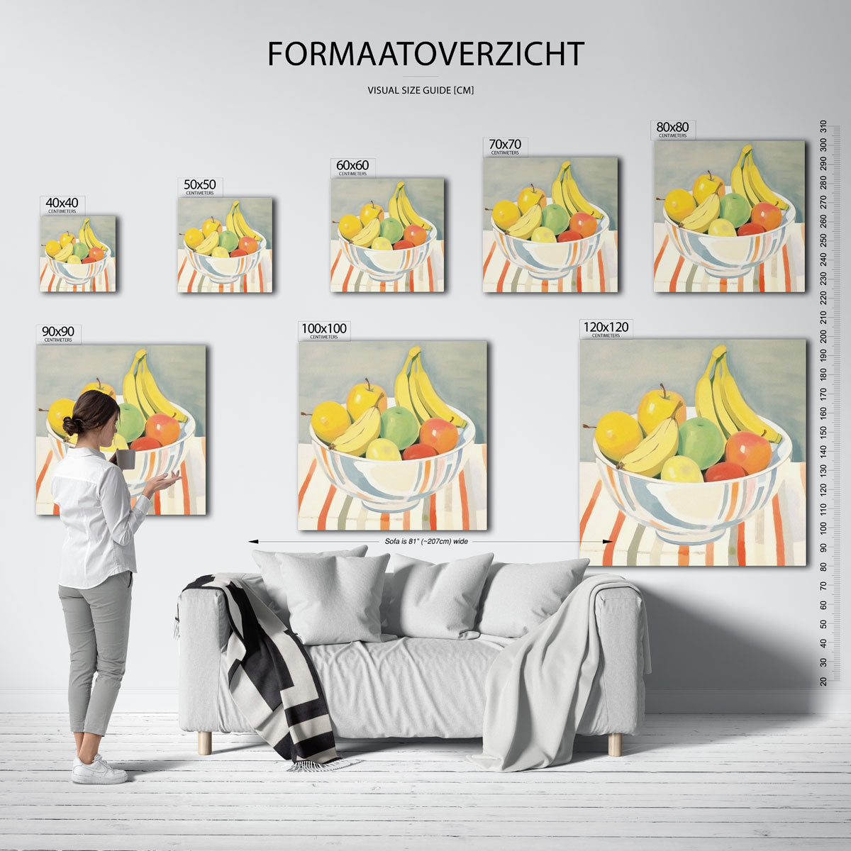 Fruit in schaal Poster