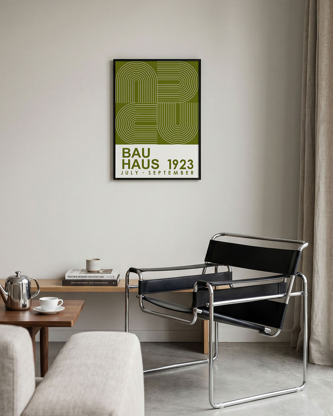 Lijnen en vormen Poster