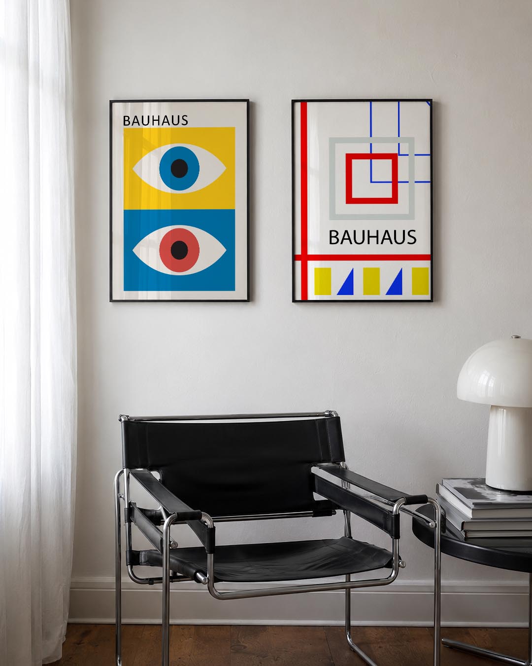 Oogvormen en kleur Posterset