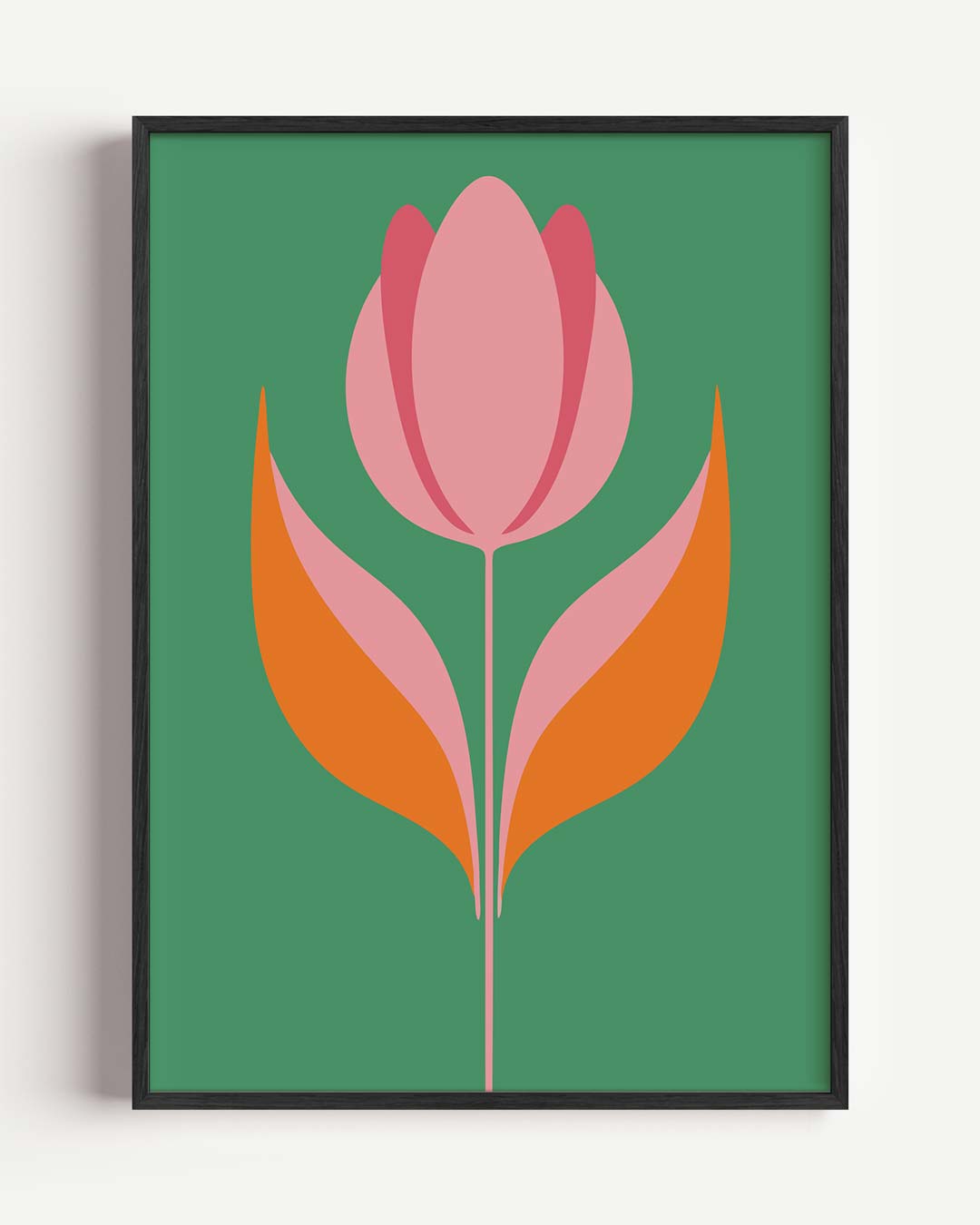 Stijlvolle Tulpenprint Poster-WallArtistic