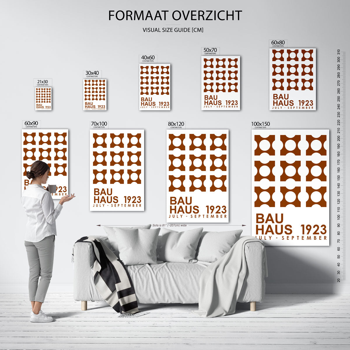 Vormen en vlakken Poster