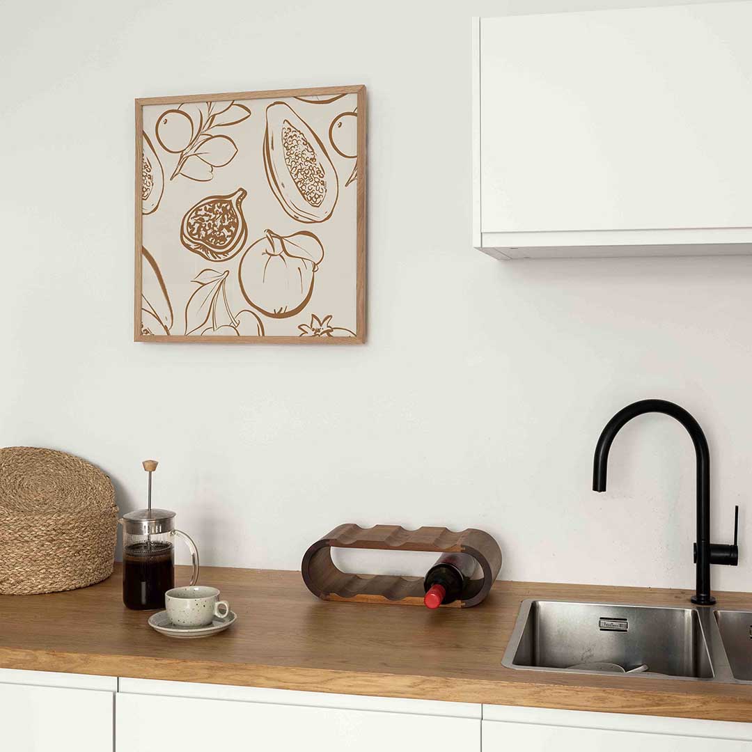 Fruit en bladeren Poster