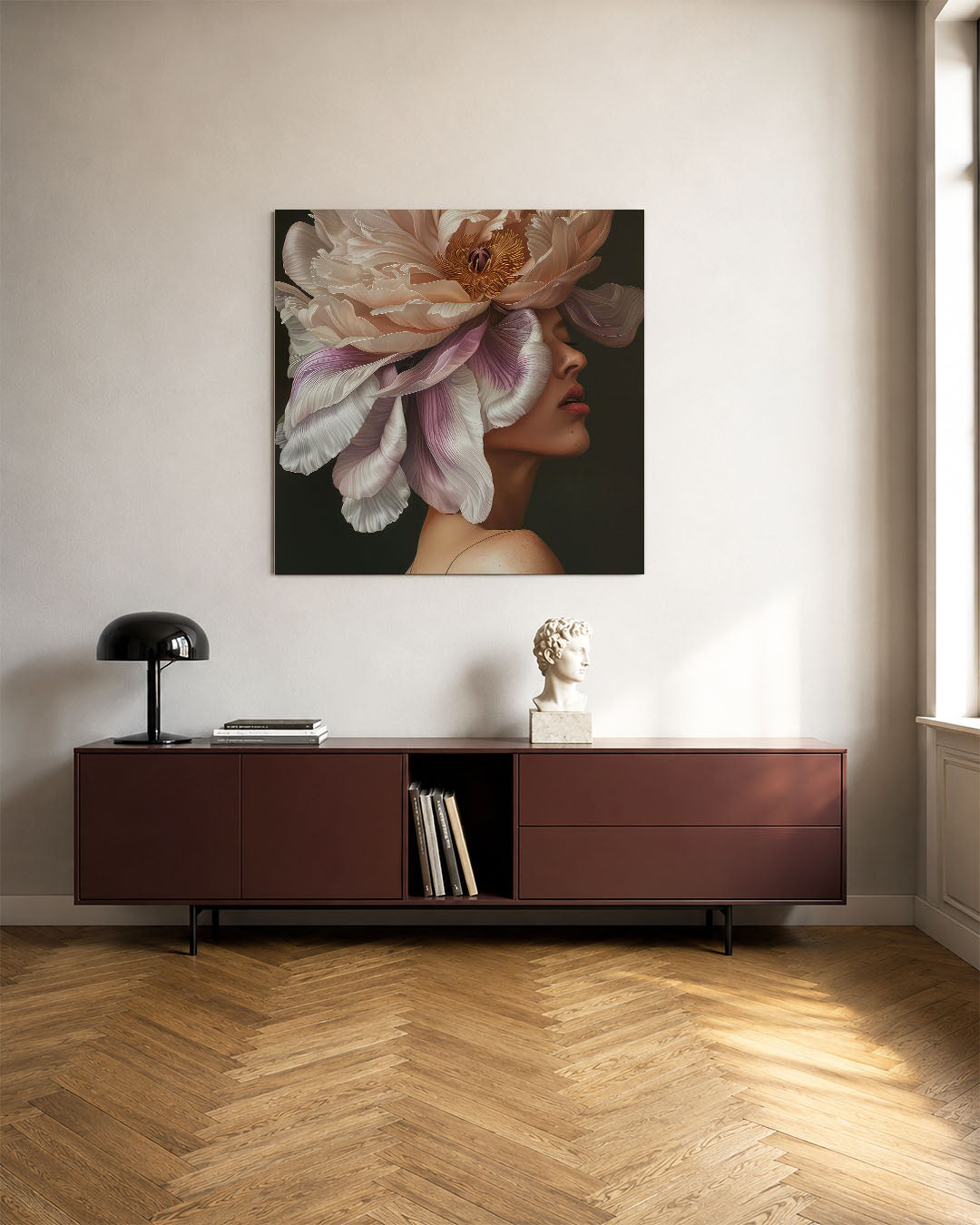 Bloemrijke droom Kunstwerk