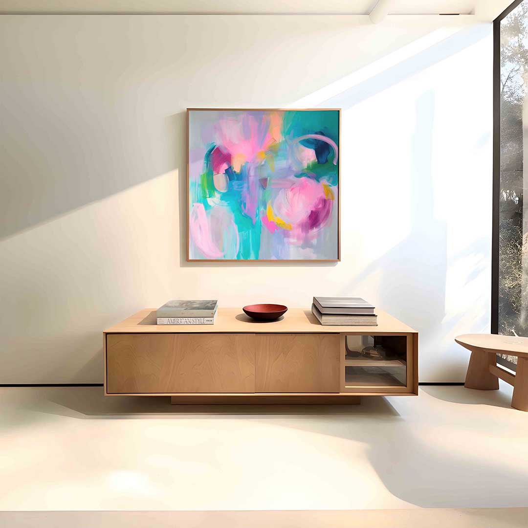 Abstracte vormen Poster