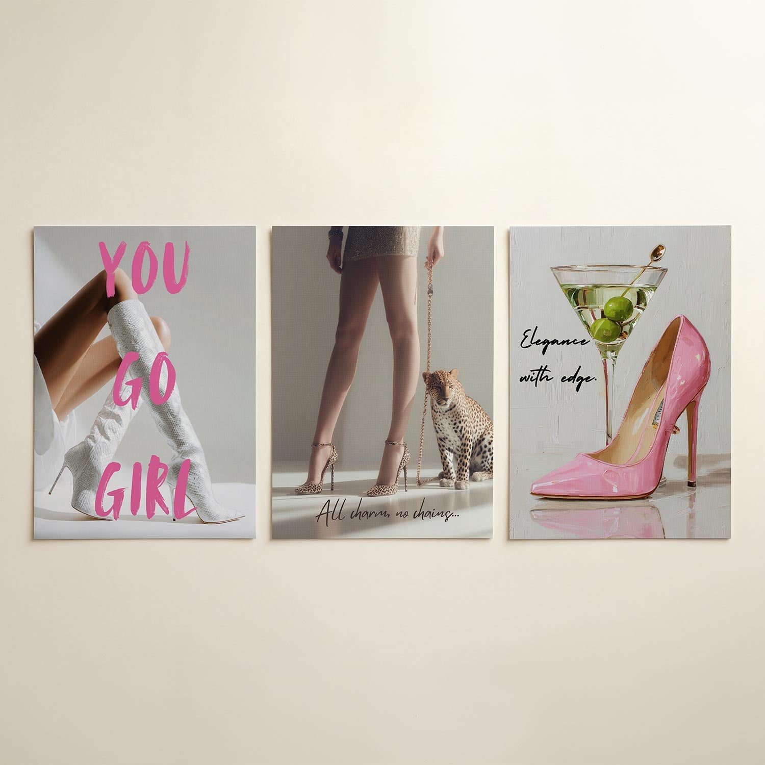 Krachtige compositie Posterset