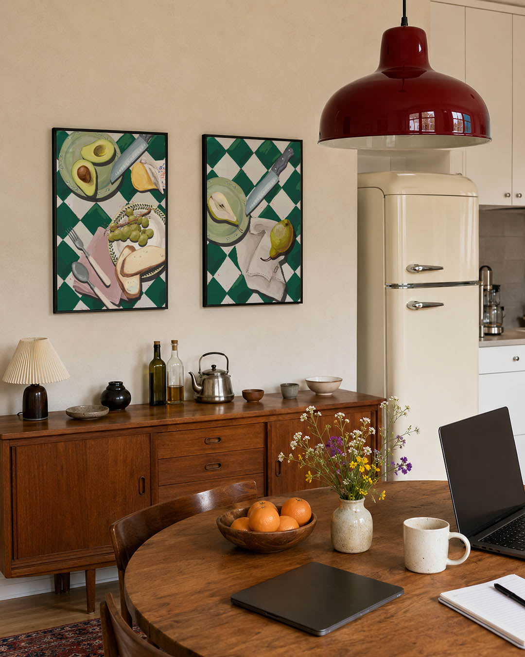 Eettafel harmonie Posterset