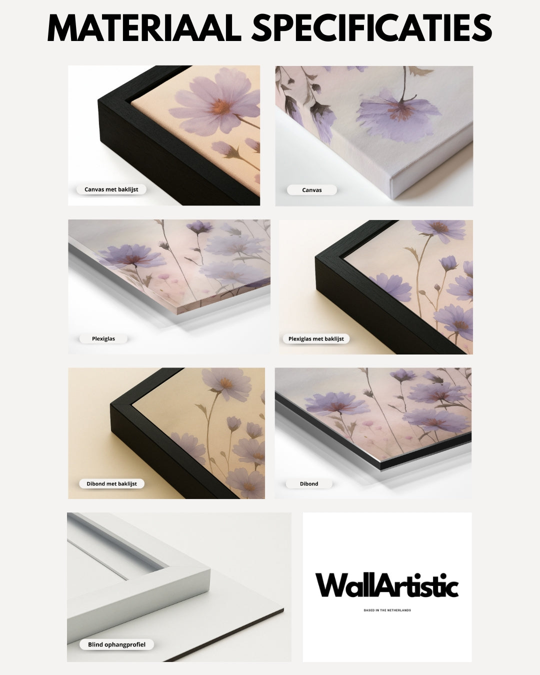 Oesterlijnschets Kunstwerk-canvas-dibond-plexiglas-wanddecoratie-WallArtistic