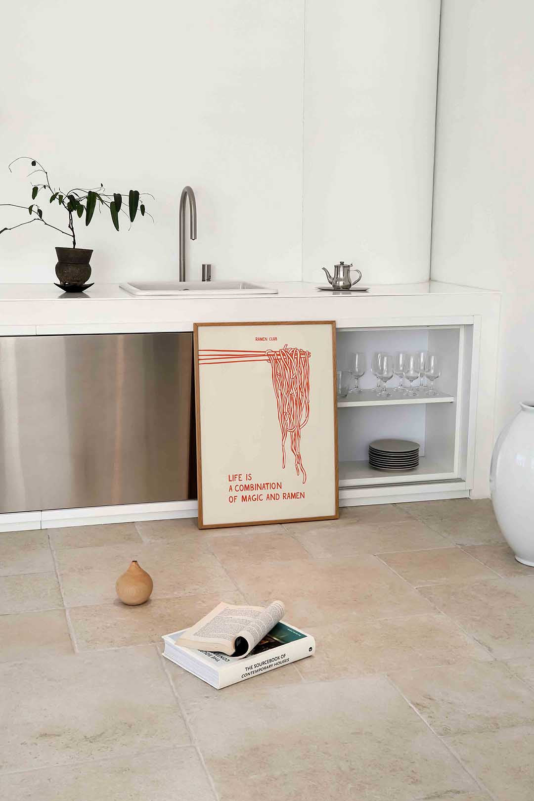 Ramen en magie Poster