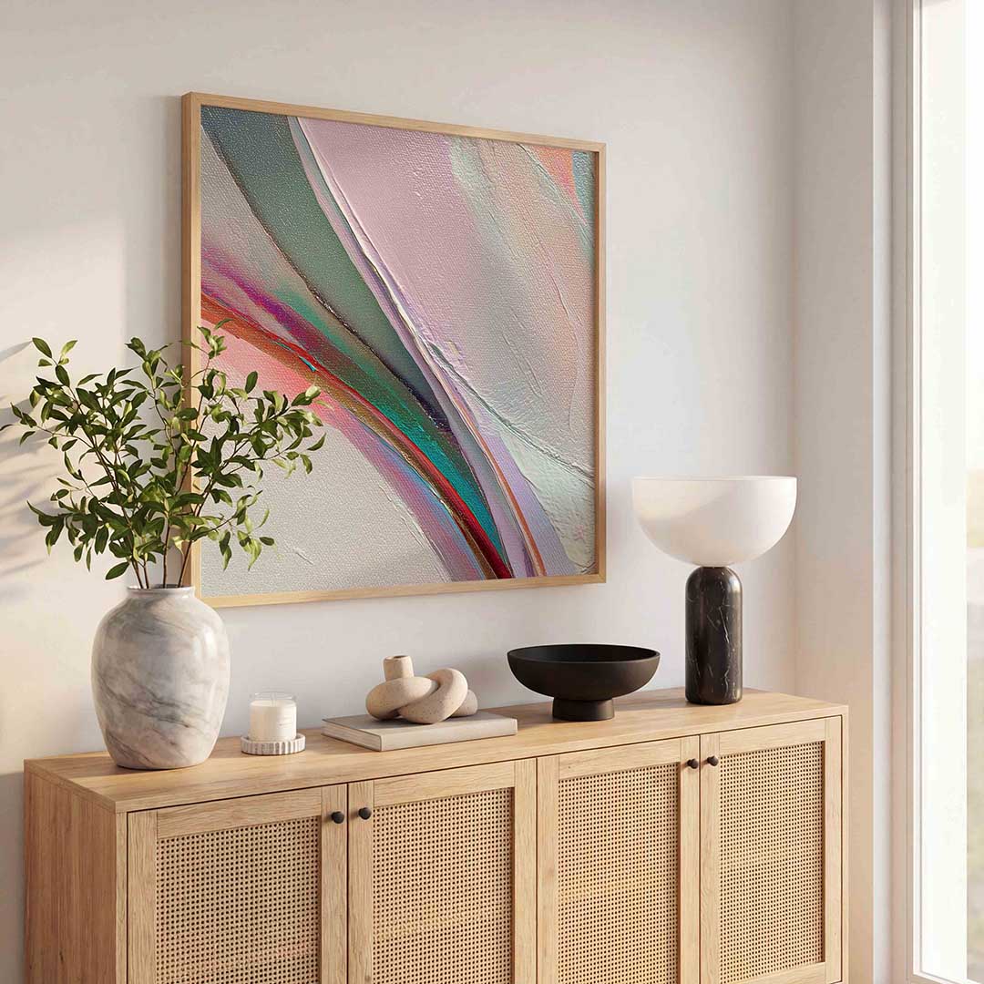 Abstracte lijnen Poster