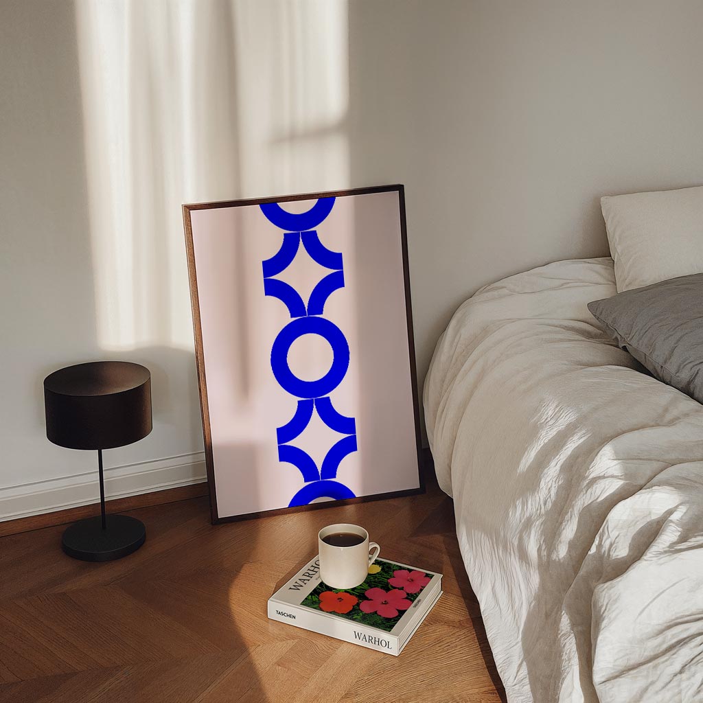 Geometrische Elegantie Poster-WallArtistic
