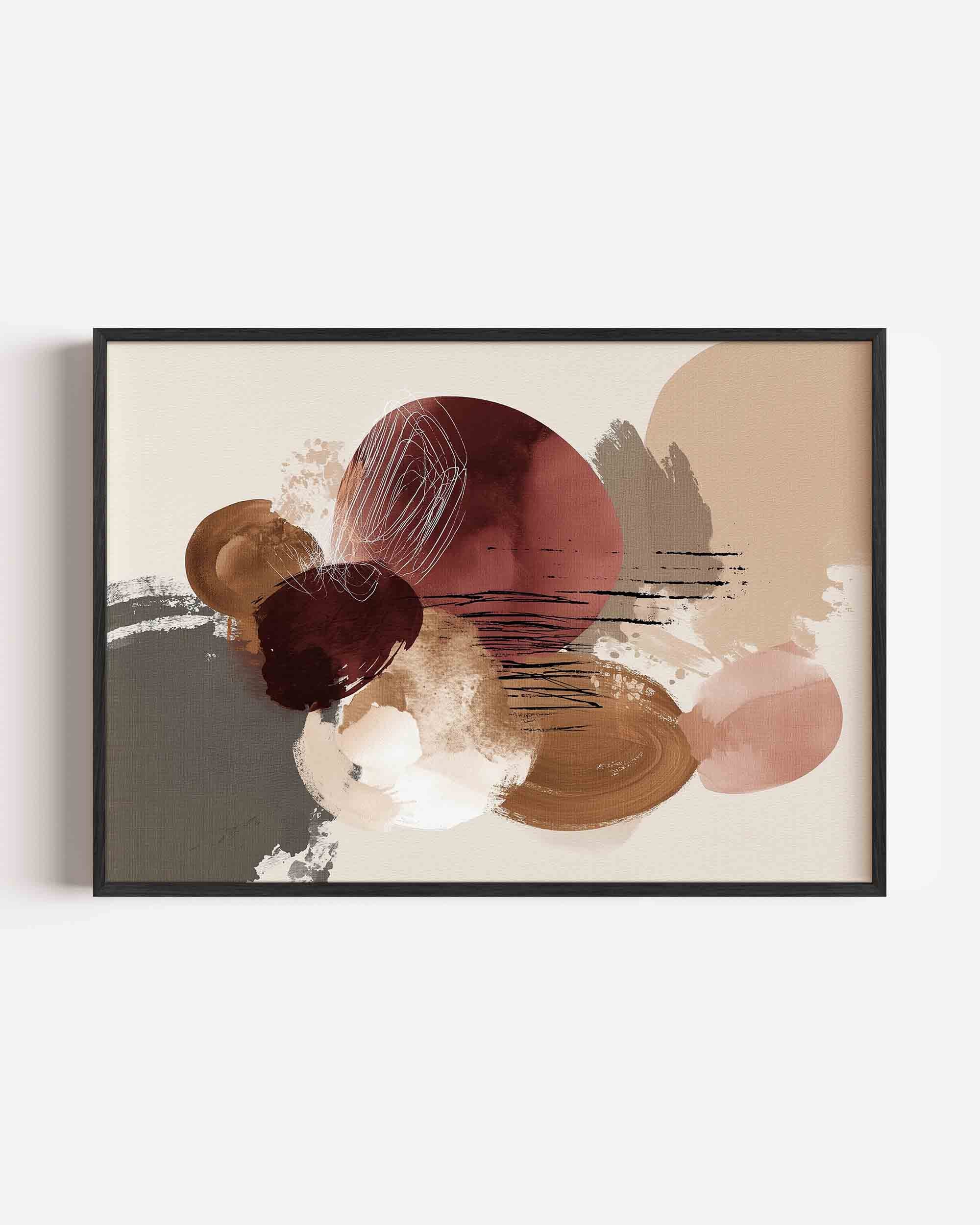 Abstracte vormen Poster