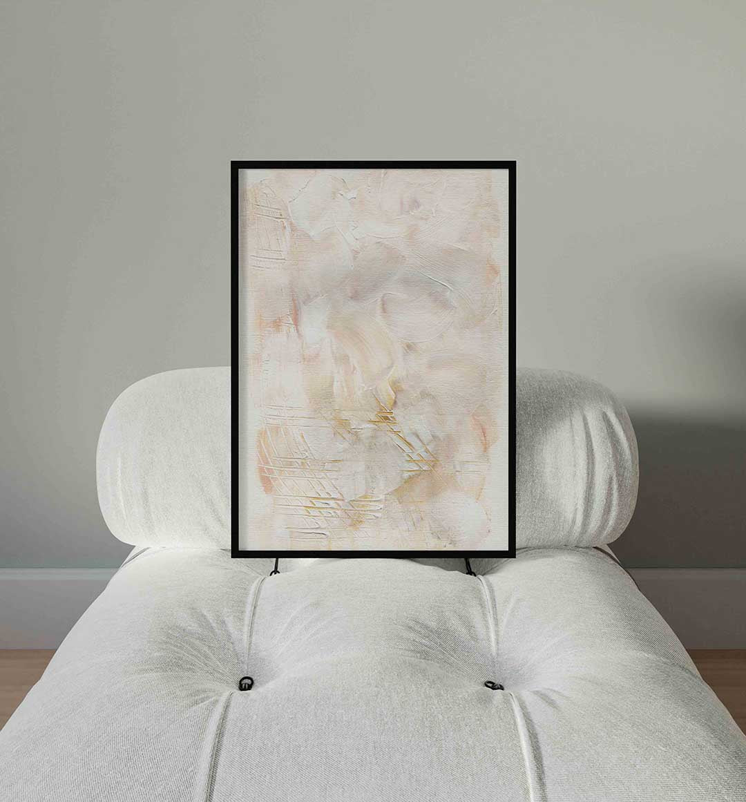 Abstracte beige textuur Poster