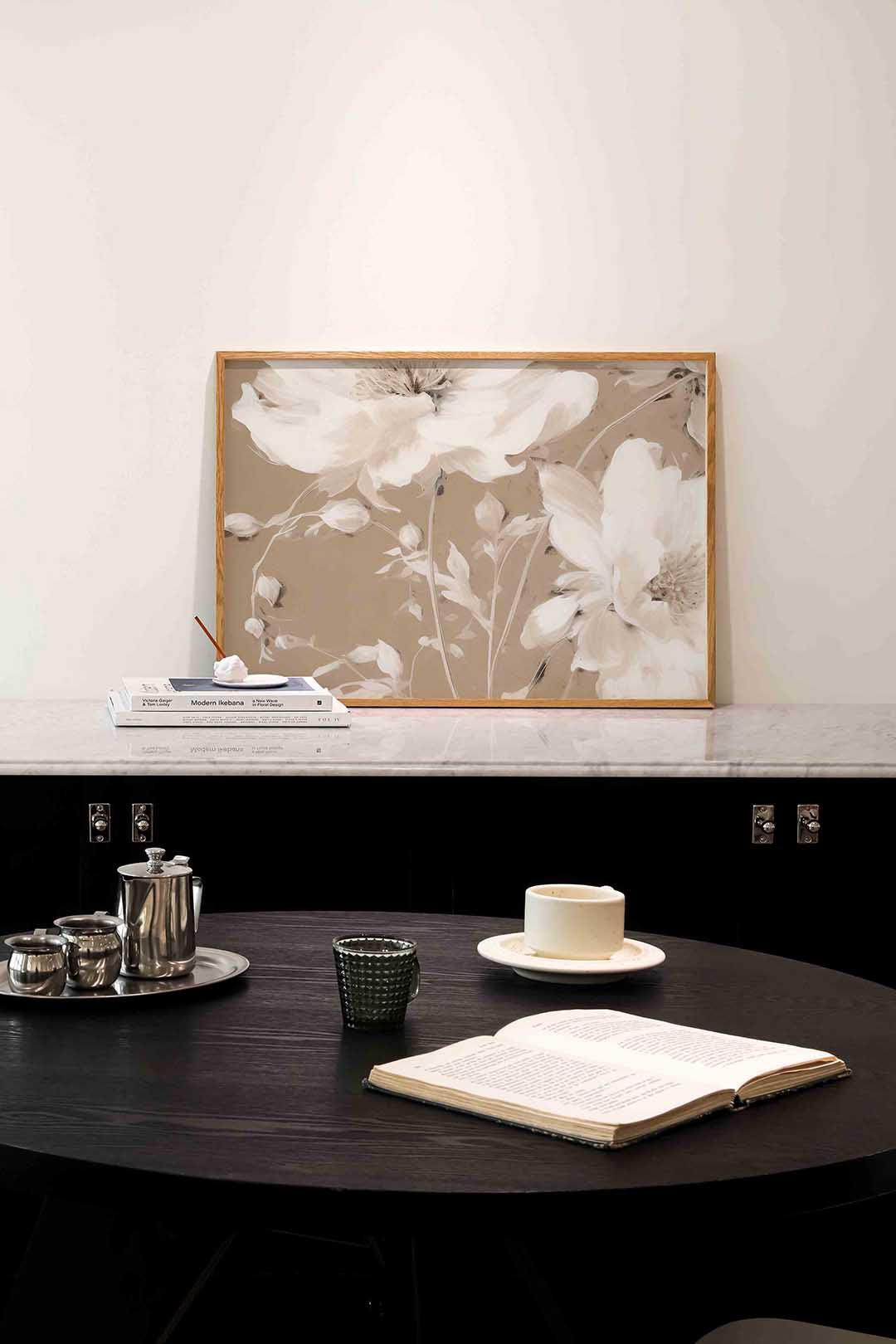 Bloemen en knoppen Poster