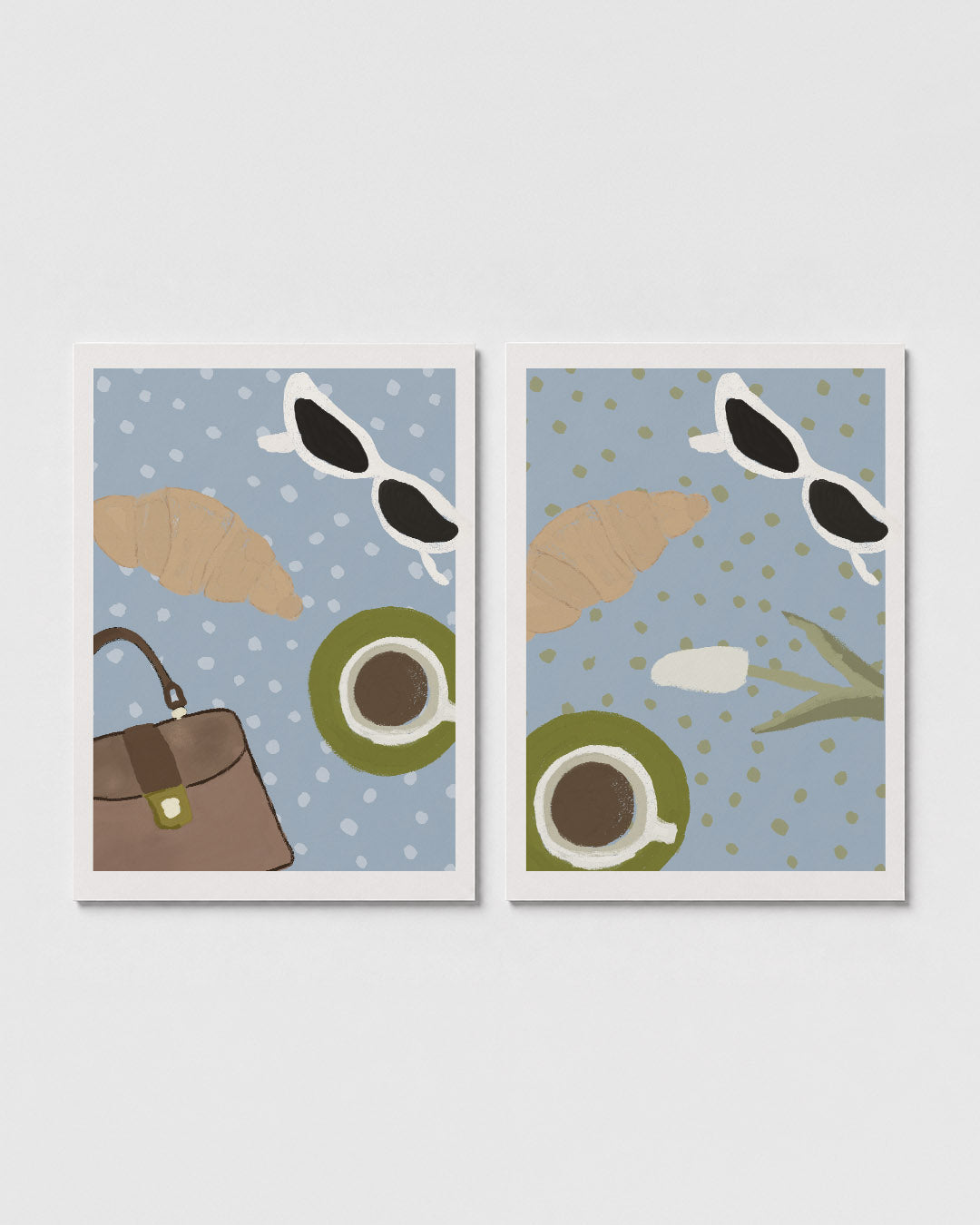 Ontbijt en accessoires Posterset