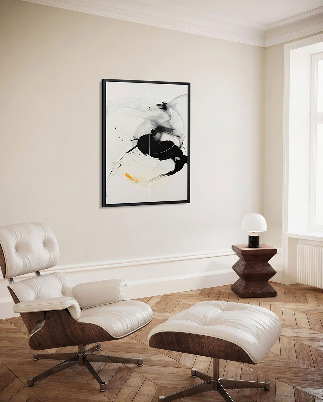 Dynamische vegen Kunstwerk