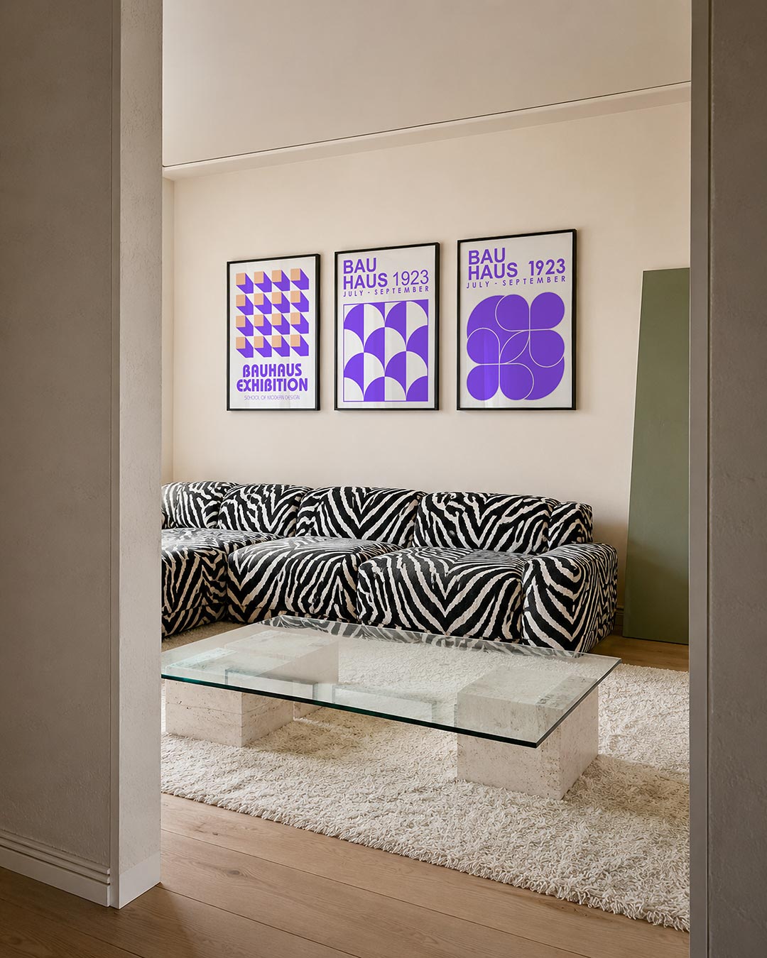 Vorm en schaduw Posterset