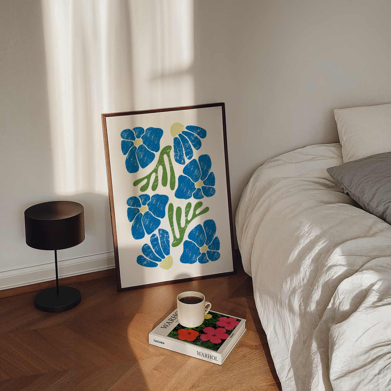Bloemenpracht Wanddecoratie Poster-WallArtistic