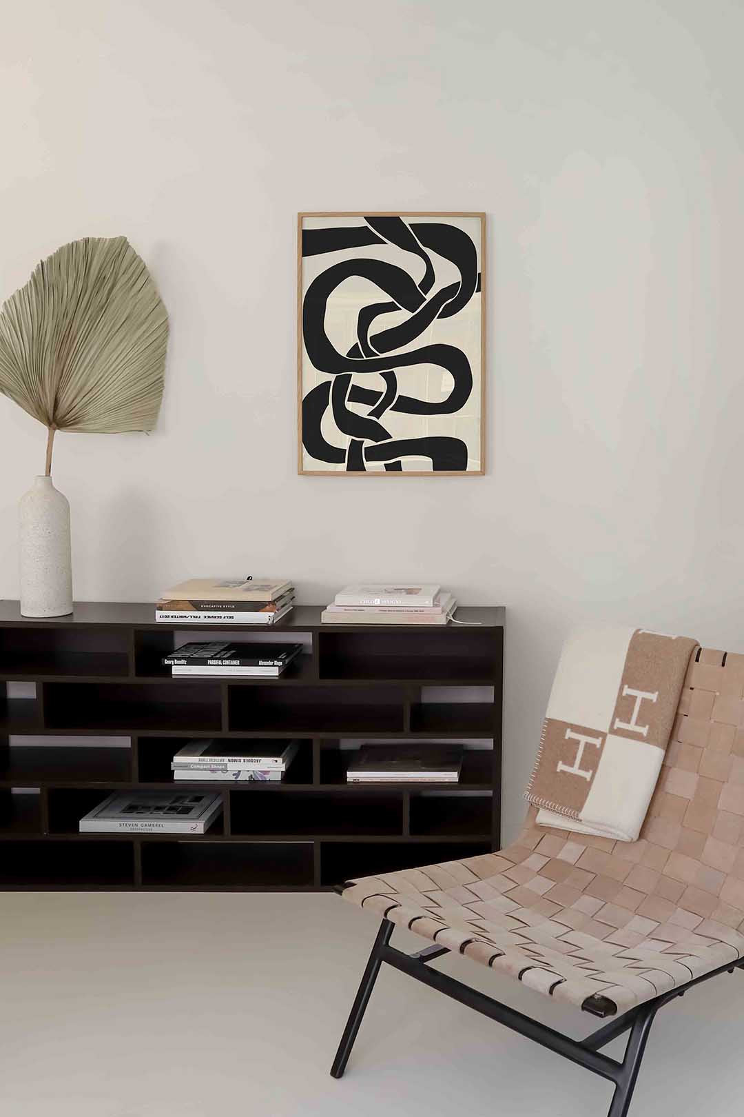 Abstracte vormen Poster