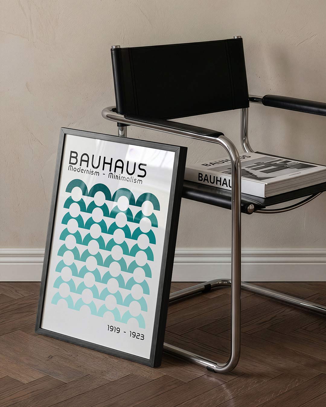 Vormritme en kleur Poster