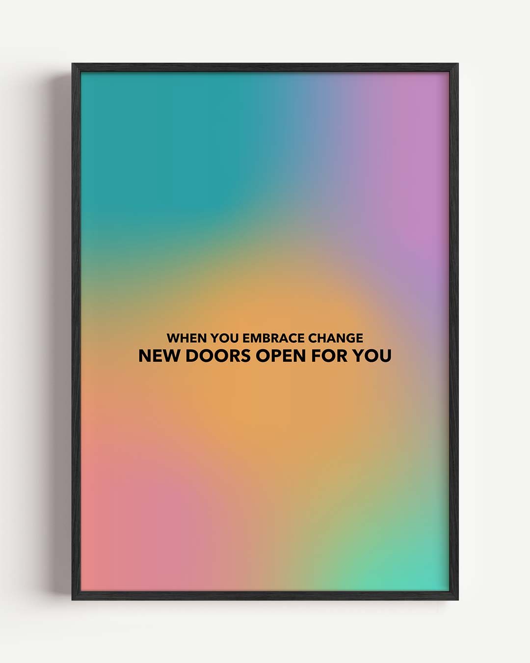 Inspirerende Deuren Poster-WallArtistic