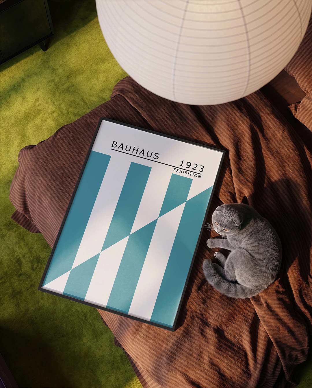 Lijnen en vlakken Poster