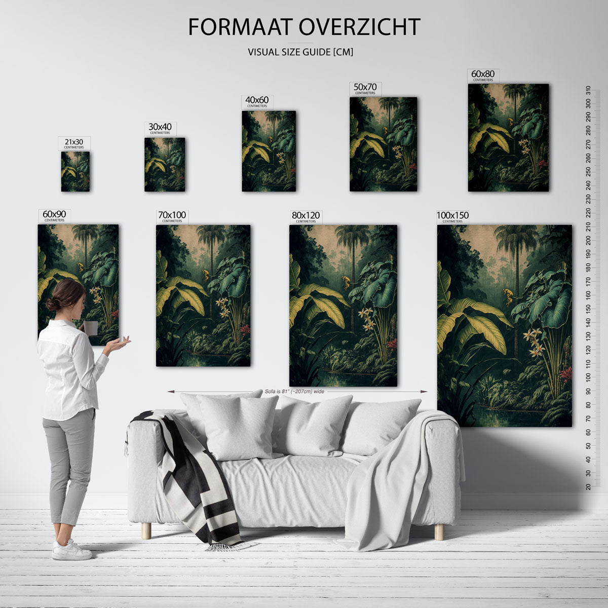 Tropische planten Poster