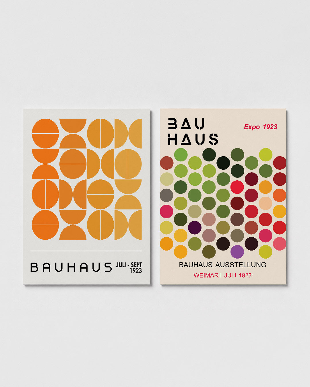 Vormen en vlakken Posterset