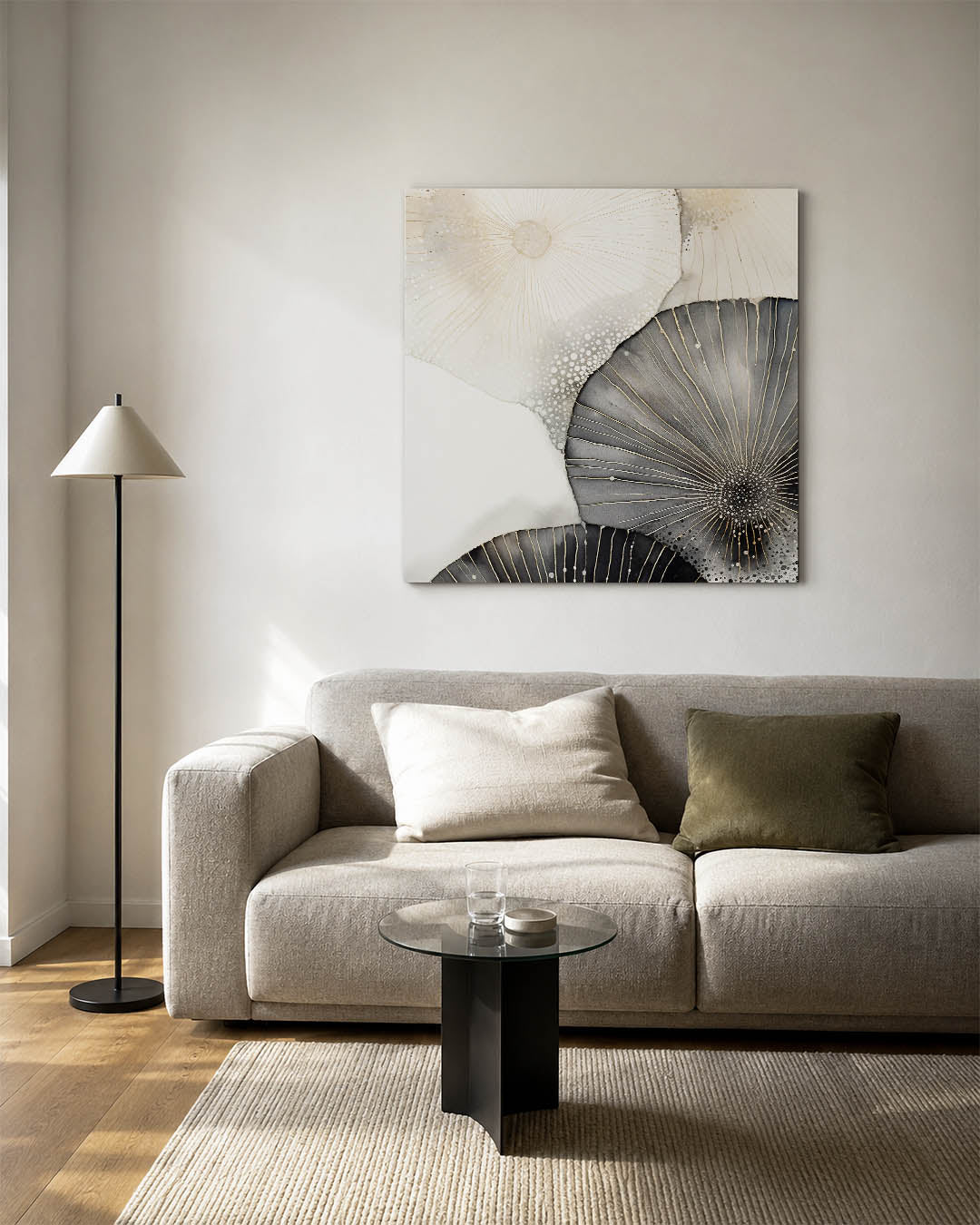 Organische vormen Kunstwerk